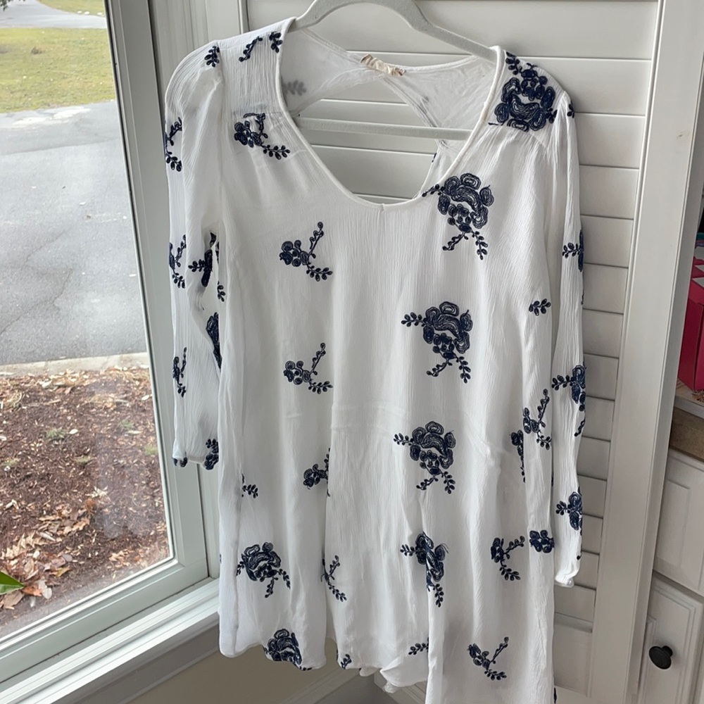 Alter’d State White Embroidered Dress